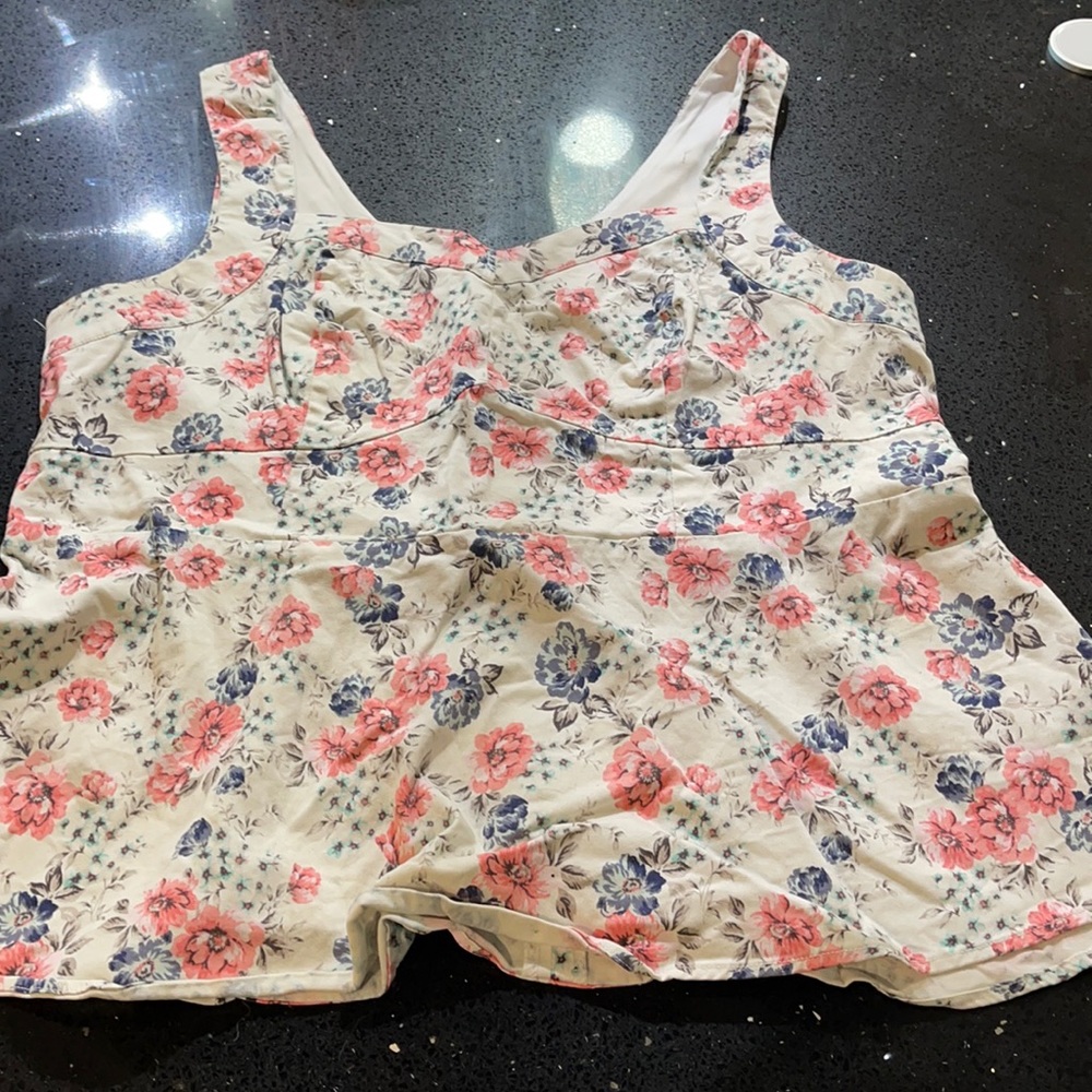 Fit and flare Torrid tank top #2015